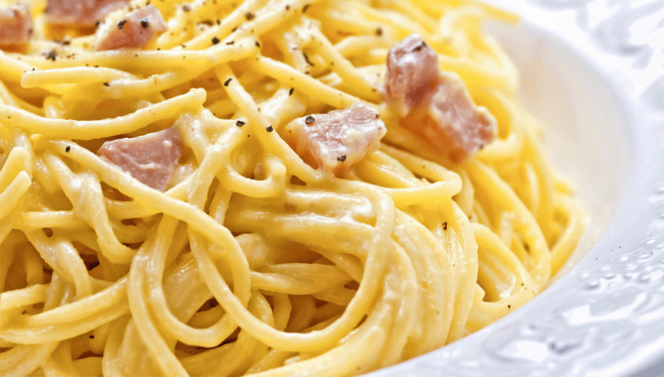 spaghetti carbonara a roma